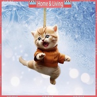 ci Cute Cartoon Judo Kittens Pendant Keychain Unique Dressed Cats 2D Flat Acrylic