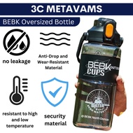 BEBK 1.5L & 2.1L & 3L Oversized Water Bottle || Big Water Bottle || Fitness Water Bottle || Gym Bott