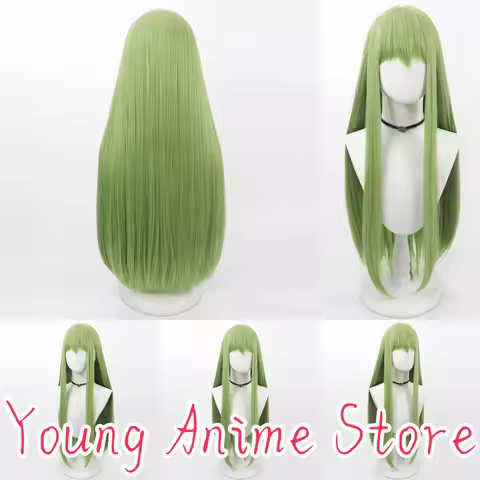 Young-Anime Fate Enkidu Cosplay Wig Code Geass: Lelouch of the Rebellion C.C. Mysterious Girl Costum
