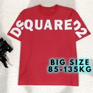 Men's big size short-sleeved T-shirt 44UP - Red - Large size available - BF.AT.06R