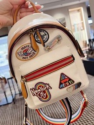 Authentic Coach 男款迷你雙肩背包