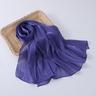 Jifang Shawl Hijab Shawl Glitter Muslin Pashmina Soft Feel Smooth Silk L288 Glitter Headband