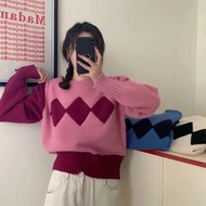423 HYK SHOP🇲🇾knitwear women’s long sleeve knit sweater women lengan panjang knit top perempuan