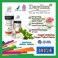 Stevia liquid sugar 0 zero calorie sweetener Daylisz natural diet & diabetes therapy Natural sweeten