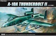 Toys 4 U 7777 [Academy] Plastic Model Kit 1/72 A-10A Thunderbolt II (#12453) /Item# G4W8B-48Q53334