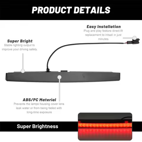 1K6945097F For VW Golf Mk5 GTI R32 2005 2006 2007 2008 2009 For VW Polo Mk4 2003-2008 Car Brake Stop