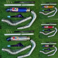 NLK EXHAUST OPEN SIPUT Y15 LC135 4S LC5S 32/32 32/35 35/35 35/38 38/38 EKZOS TEMBAK BULAN