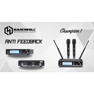 Hardwell Champion 1 Wireless Mic Hardwell anti Feedback original wireless microphone