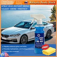 Lilin Semburan Kereta P40 Car Paint Spray Wax with Free Towel Polishing Foam Spray, Fast Hydrophobic