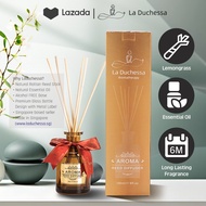 [La Duchessa] Premium Reed Diffuser  (180ml)  | Garden Series | Essential Oils | Home Living Aromath