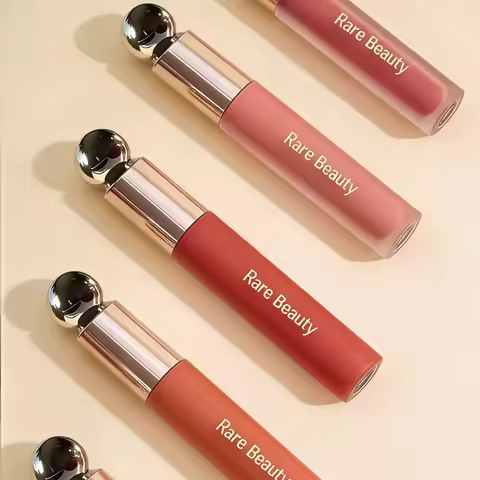 Rare Beauty 3 Types of Lipstick Glossy Lip Gloss Silky Lipstick Shimmery Transparent Lip Balm Lipsti