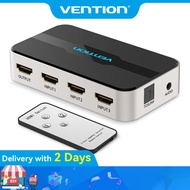 Vention HDMI Switcher 4K/30Hz 3 Input 1 Output HDMI 2.0 Switch Adapter for Smart Box TV Projector PS