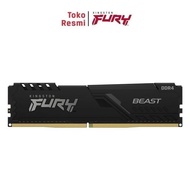 Kingston FURY BEAST Seri Tangguh 8GB DDR4 3200MHz CL16