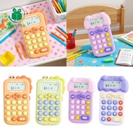 [Kesoto] Educational Calculator Dinosaur Calculator Office Calculator Number Calculator PP Case Suit