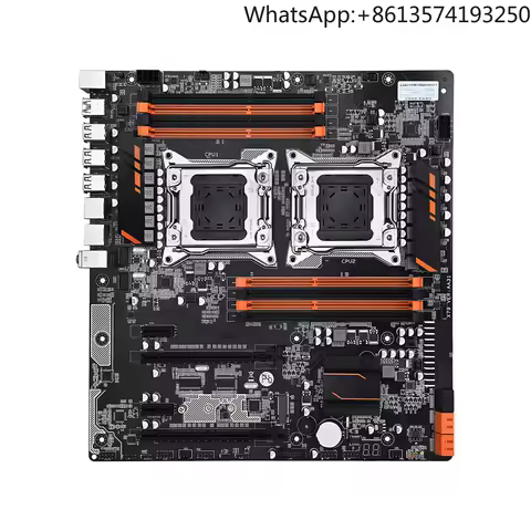 For HUANANZHI X79 8D X79 Motherboard Dual CPU LGA 2011 DDR3 E-ATX Motherboard