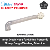 {1 HOSE} MIDEA/SANYO/SHARP/PENSONIC WASHING MACHINE INNER HOSE ASW-B90HT ASW-85HT ASW-180SB MFW-701S