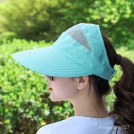 YQSummer Hat Sun Hat Female Summer Sun Protection Hat Uv Cover Face Air Top Cycling Sun Hat Thin Breathable Summer Hat P