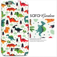 【Sara Garden】客製化 手機殼 蘋果 iPhone 6plus 6SPlus i6+ i6s+ 手繪插畫 可愛 恐龍 保護殼 硬殼