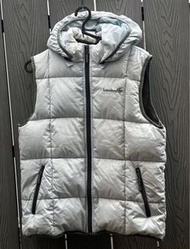 Not Muji ‘Leaveland’ down vest  羽絨背心 grey  colour 95% new 100% real Size: M’