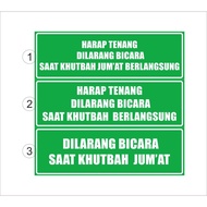 STICKERS ARE PROHIBITED WHEN YOU FALL