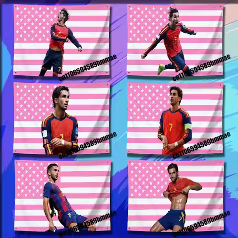 For F-Ferran T-Torres Spain Flag 50*70cm 60*90cm 80*120cm 100*150cm 150*200cm Camp Wall Banner Tapes