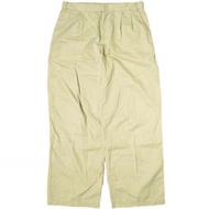 Pilgrim Surf+Supply 2024春季和夏季本製造 SLOAN 斜紋棉布褲，雙褶設計，尺寸：37-24-0386-874，卡其BEAMS。 [二手][Pilgrim Surf+Suppl