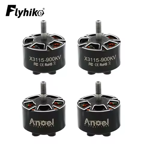 4pcs/lot UAngel X3115 3115 900KV 1050KV 1200KV 6S Brushless Motor