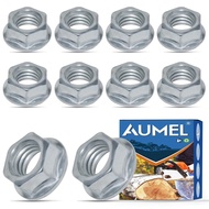AUMEL Bar Nuts Kit 10Pcs For Echo CS-400 Husqvarna 55, 455, 460 Rancher Chainsaw Flange Screw