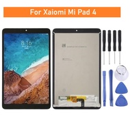 หน้าจอแอลซีดีสำหรับ Xiaomi Mi Pad 4 พร้อมชุดประกอบแบบเต็ม Digitizer (สีดำ)