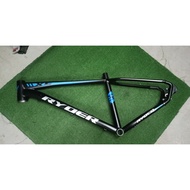 RYDER MTB FRAME 27.5 MEDIUM ALLOY INTERNAL CABLING QR TAPERED HEADTUBE