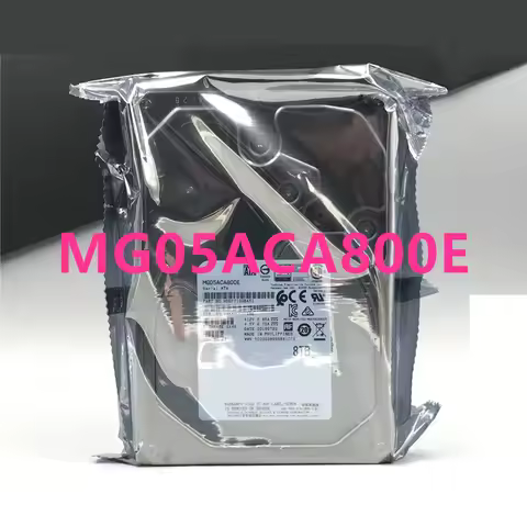 New Original Hard Disk For Toshiba 8TB SATA 3.5" 7.2K 128MB 7.2K For Enterprise Class HDD For MG05AC