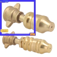 <ZISG> Agriculture Brass Electric Sprayer Missile Nozzle Straight Mist Spray Adjustable