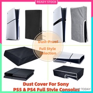 Dust Proof Cover For SONY PS5 & PS4 Full Style Consoles PlayStation 5 Slim Accessories Protector Cas