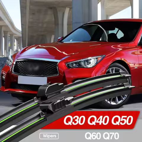 For Infiniti Q30 Q40 Q50 Q60 Q70 Front Windshield Wiper Blades 2pcs Accessories Windscreen Window
