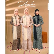 HAURABELLE KURUNG AYSHA KURUNG MODEN PRINTED NURSING FRIENDLY