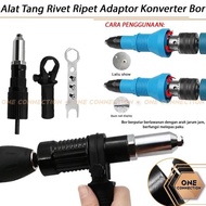 Rivet Pliers Tool Rivet Adapter Converter Drill Nail Electric Rivet Gun