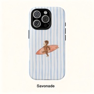 e Case Sutable for Phone 17 16PM 15ProMax 11Pro 12MN 13plus 7/8 SE XS XR 2-n-1 Glossy Case