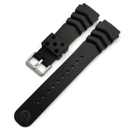 Waterproof Silicone Watch Band Adaptation Seiko Water Ghost Canned Abalone 007 Strap Rubber Diving Bracelet Wristband Accessories 18mm 20mm 22mm