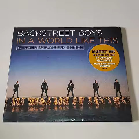 In A World Like This Backstreet Boys 10th Anniversary Deluxe Edition Pop Music CD Fan Collection Gif