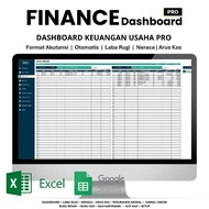 PRO Business Financial Report – Accounting Standard | Interactive Dashboard (Excel & Google Sheets)