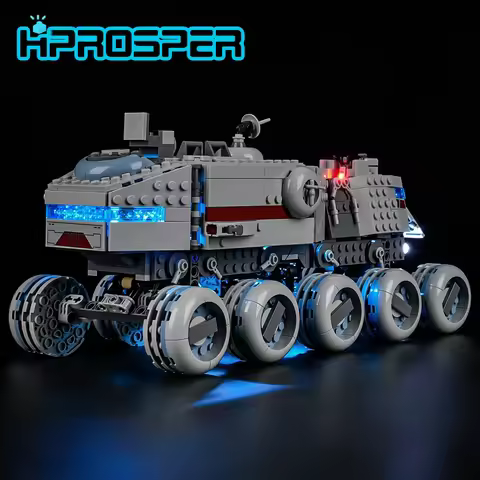 HPROSPER 5V LED Light (No Model) for Lego 75413 Star Wars Republic Juggernaut Decorative Lamp With B