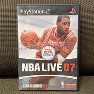 亞英版 附中文說明書 PS2 NBA LIVE 07 勁爆美國職籃 07 正版 籃球 遊戲 6 T951