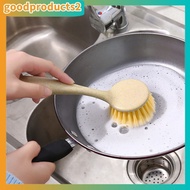 [COD] Decontamination Long Handle Pot Washing Brush Nonstick Pot Kitchen Supplies Household Dishwashing And Pot Washing Brush goodproducts