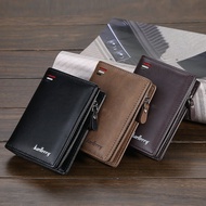 New Wallet Men's Short Multifunctional Buckle Fashion Wallet Business Casual Multi-Card Student Zipper Wallet