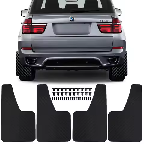 Mud Flaps Splash Guards for BMW X1 X2 X3 E83 F25 G01 iX3 X4 F26 G02 X5 E53 E70 F15 F85 G05 G18 X5 X7