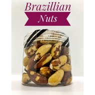 Organic Brazil Nuts [220g] - Halal Certified, Big Nuts Slow Roasted