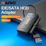 MAIWO HDD Drive Adapter USB3.0 to SATA/IDE Cable For 2.5"/3.5" HDD/SSD External Hard Drive Disk