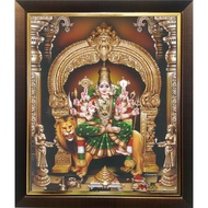 Durga Lalithambigai Digital Photo with Lamination and Frame (L264)
