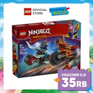 LEGO Ninjago 71838 Kais Motorcycle Speed Race (79 Pieces) Mainan Building Block Toys