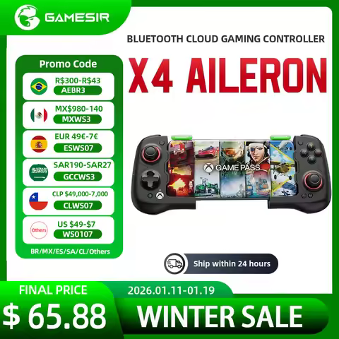 Gamesir X4 Aileron X4A XBOX Controller Portable Wireless Mobile Gaming Controller for Android PC Blu